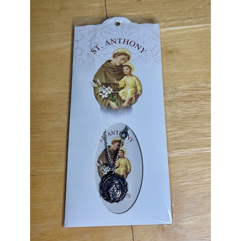 Franciscan Friars of the Atonement St Anthony PRAY FOR US Medals Necklaces NEW